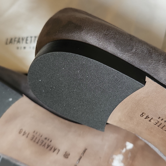 Lafayette 148 New York 'Siena' suede loafer 39 - Picture 9 of 16